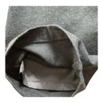 LL Bean High Waist Dress Pants Women12 PETITE Grey Tweed Straight Pockets Lined Gray Size 12P Photo 7