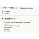 J.crew high rise paperbag jean shorts size 27 Blue Photo 11