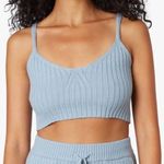 NWT NIA Naomi Sweater Tank Cropped Camisole Dusty Blue Women’s Size Large Lounge Photo 10