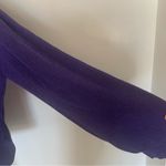 CAbi Sunday Violet Purple Cropped Ribbed Knit Button Cardigan Style 5834 Size L Photo 5