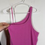 Aerie NWT  One Shoulder Ribbed Midi Dress Size Medium Photo 5