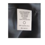 Carole Little Black & White Blazer | Women's Medium | Lined Classic Work Jacket Photo 6