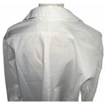 Anthropology Undiscovered Eye Oversized White Button Down Shirt Dress Tunic XS Photo 4