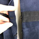 CAbi Navy Blue In the Band Jacket #3375 Stretch Classic Blazer Military Size XS Photo 12