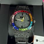 Ed Hardy Women's Black Rhinestone Watch Photo 0