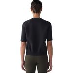 Lululemon NTS Cropped Short Sleeve Sweatshirt Black Size 10 Photo 5