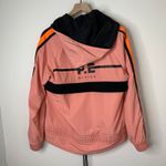 P.E Nation Man Down Jacket Pink Orange Full Zip Light Sweater Womens XS Photo 2