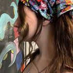 trippy cat bandana Multiple Photo 0