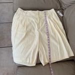 Anthropologie The Avery Pleated Trouser Shorts by Maeve. Size 12. MSRP $108 Photo 6
