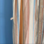 Lulus Sunburst Light Orange Shirt Dress XS Photo 6