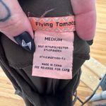 Flying Tomato Olive Green Wide-Leg Pants with Belt Photo 3