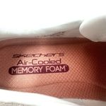 Skechers Size 8.5 Sneakers White Lace Up Air Cooled Memory Foam Running Comfort Photo 7