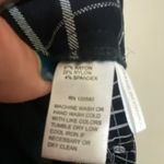 Amanda & Chelsea Women’s Plaid Capri Pants Size 19W Black White Waist 28” Photo 7