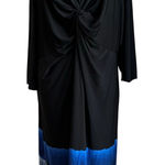 Catherines Plus Size Black Twist-Knot A-Lane Dress 3X, 26/28W Photo 0