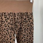 Betsey Johnson Small Animal Print Cheetah Leggings Neutral Casual Workout Gym Photo 5