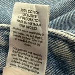 PacSun 90s Butterfly Patch Light Wash Blue High Rise Straight Leg Jeans size 27 Photo 2