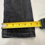 EXPRESS Jeans Womens 6 Black Legging MIA Mid Rise Ripped Distressed Skinny Denim Photo 7