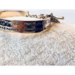 BCBG Gold Inspiration Rhinestone Cuff Bracelet Costume Jewelry Photo 2