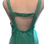 3 Sisters Green Swim Coverup With Pockets Hi Lo Hem Line Size L Photo 2