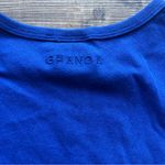 Ghanda Women's Royal Blue Quinn Long Sleeve Top 100% Cotton Size 8 Photo 6