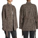 Pistola  dex leopard print cargo jacket Women’s Size M (missing belt)‎ Photo 1