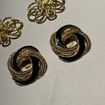 Lot Of 2 Pairs Gold Tone Shoe Clips Photo 6