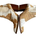 Beverly Feldman Cowhair Western Boots Tan Size 6.5 Photo 8