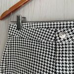 Divided H&M Houndstooth Black White Skinny Stretch Pants Lightweight Size 4 Photo 5