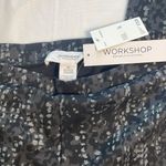 Workshop Republic Clothing Women Gray and Black Geometric Design Leggings NWT XL Photo 3