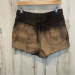 Denizen from Levi's Levis Vintage Button Fly High Rise Cut Off Custom Shorts- Black Size 13 Photo 5