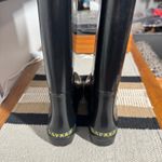 Lauren by Ralph Lauren Size 8B Women's Rossalyn II Black Knee High Rain Boots Photo 6