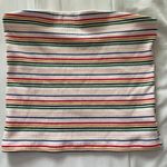 American Eagle  Rainbow Striped Tube Top Photo 0