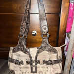 Woman’s Brown/Tan Western Purse Shoulder Purse Tan Photo 0