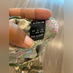 SheIn  Floral Green Maxi Dress Photo 3