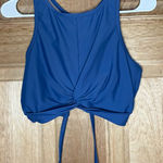 Kona Sol Kora sol women’s Blue Crop Top DD Photo 0