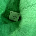 ALYSI Mohair blend Made in Italy Size Med‎ Turtle neck Sweater Green Photo 11