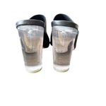 Steve Madden  Classics Lucite Leather Mule Heels size 7.5 Photo 4