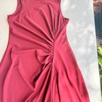 Elegant burgundy Women's Dress Red Size L Photo 1