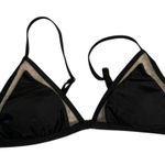 Xhilaration  mesh triangle bikini top womens small Photo 0