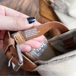 Miz Mooz  • Kona wedge sandals Pebble taupe leather open toe slingback perforated Photo 7