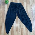 Cato NWOT  side split leg Pants Women’s size medium black yoga Casual relax beach Photo 1