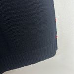 Vtg Baxter & wells knit button up Christmas holiday wreath vest petite M Black Size undefined Photo 9