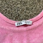 ZARA Terry Cloth Cropped Tank Photo 1