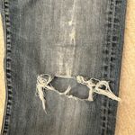 Lucky Brand jeans well worn very soft, easy rider size 12/31, ripped knees/hems Photo 4