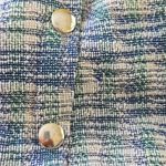 BCBGeneration NWT BCBG Tweed Mini Skirt With Silver BUTTON ACCENTS Photo 5