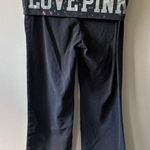 PINK - Victoria's Secret  Foldover Cropped Yoga Pants Photo 0