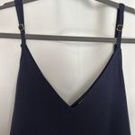 Tommy Bahama Scarf Swim Cover Up Dress Size S/M Navy Adjustable Straps Flowy Photo 5