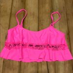 Beach Riot  Tank‎ Bikini Top Neon Pink nwot Photo 4