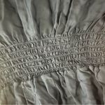 Europe Must Have Sosia Made in Italy Black Smocked Strapless Dress Size XS Photo 5