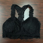 Maurice's  Black Lace Bralette Size Medium Photo 0